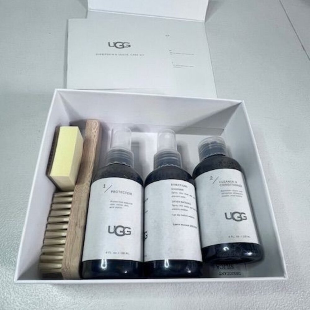 UGG Sheepskin & Suede Care Kit | Cleaner, Conditioner, Brush & Eraser